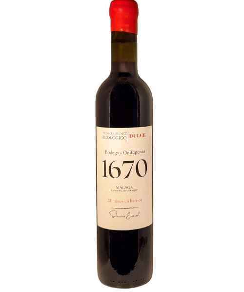 Vino 1670 Dulce PX Quitapenas